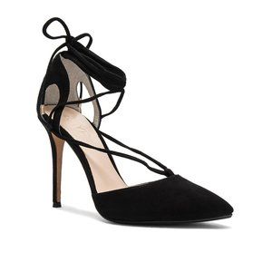 RAYE Classic Black Pumps Suede Leather